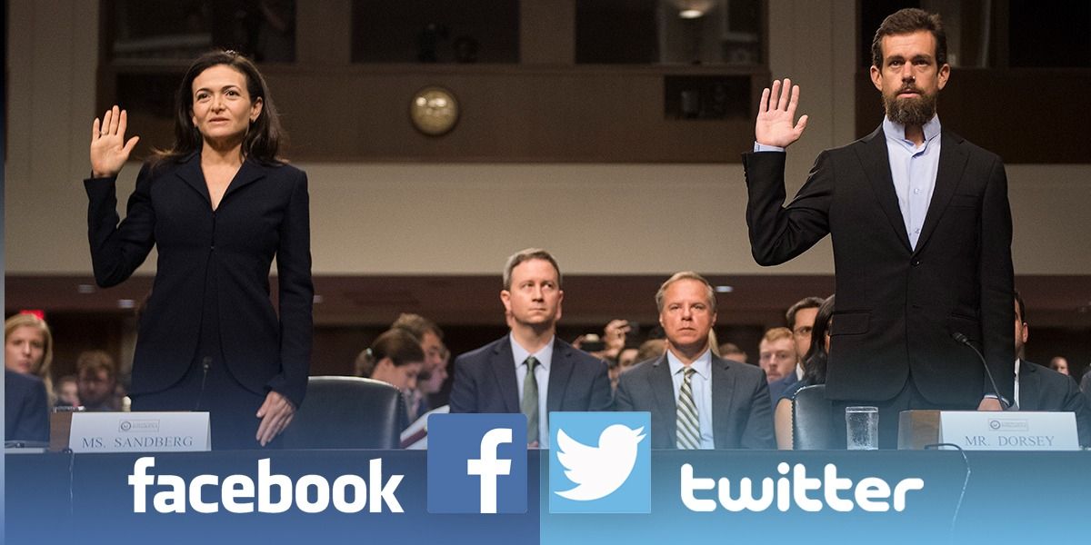 Twitter y Facebook defienden sus esfuerzos para evitar injerencia en comicios