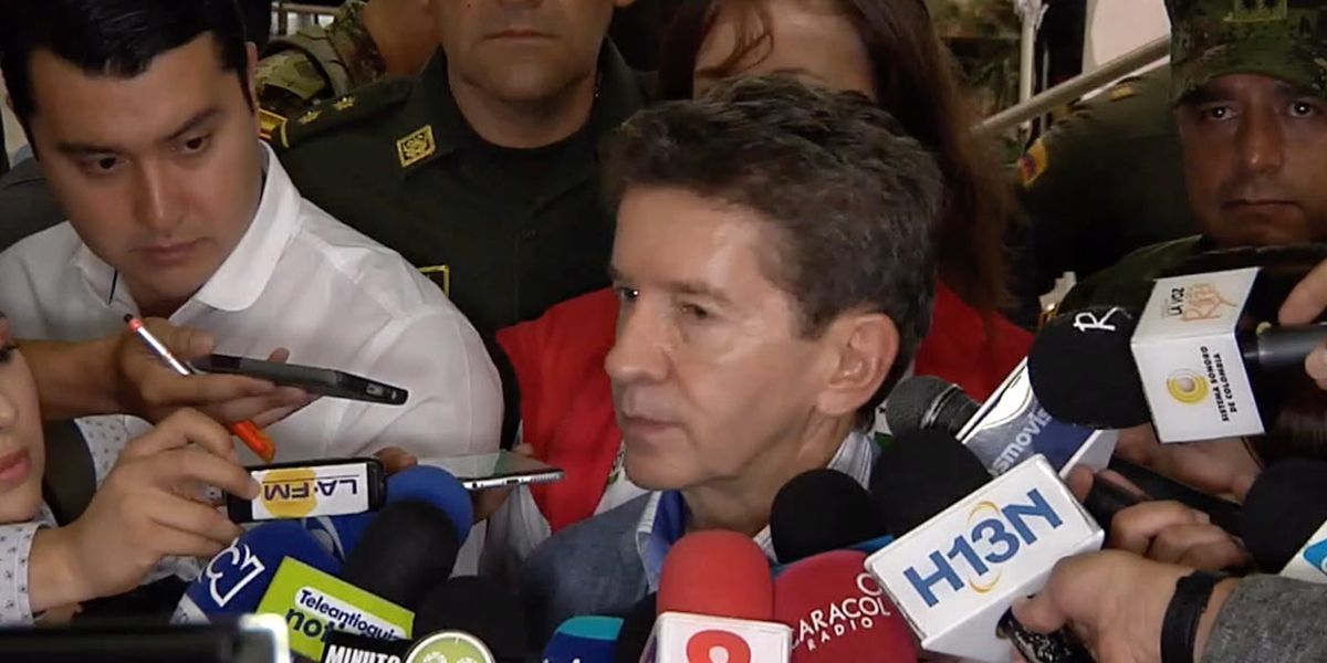 ‘Ataque fue una alianza entre disidentes de las Farc y ELN’: gobernador Luis Pérez