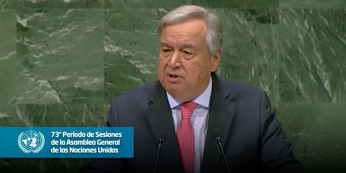 ‘Impresiona el fuerte compromiso del pueblo colombiano con la paz’: António Guterres