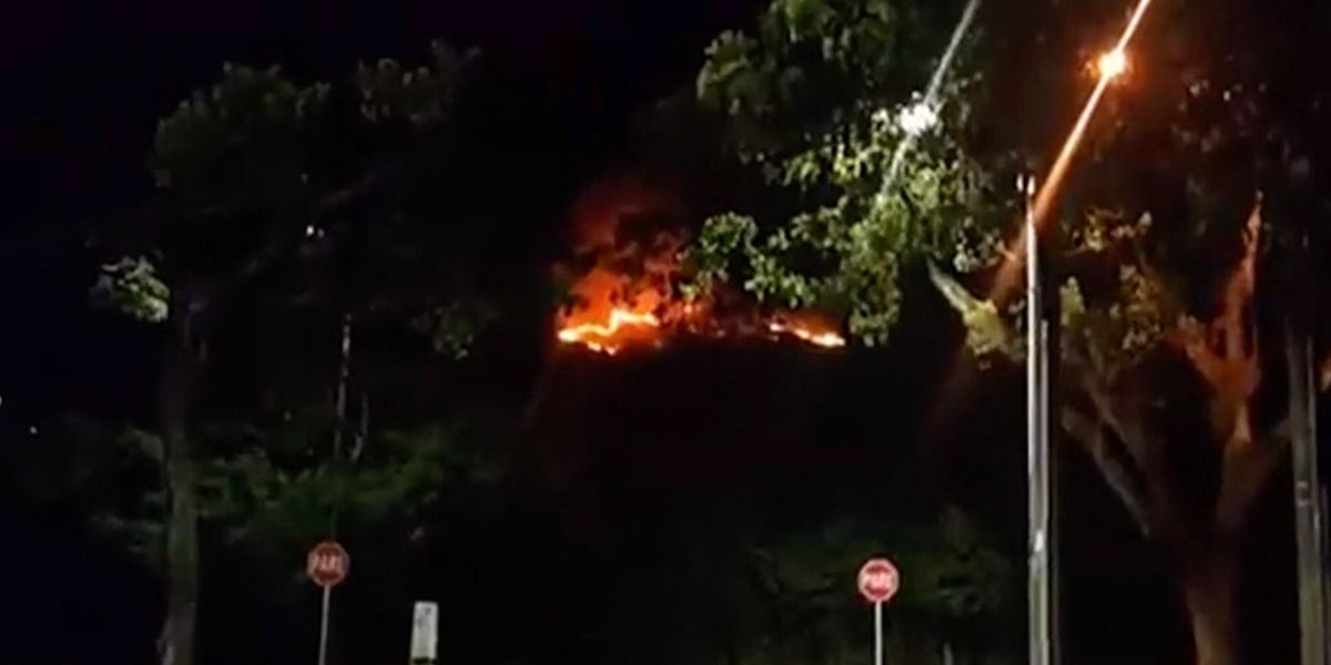 Incendio forestal en el municipio de Nilo no ha podido ser controlado