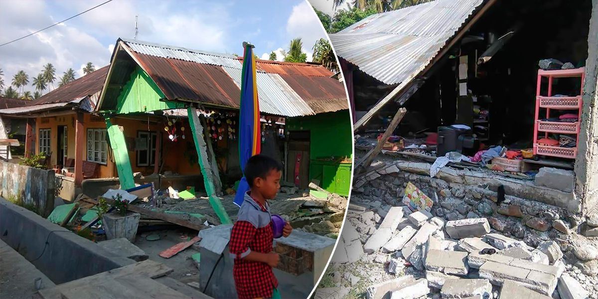 Terremoto de 7,5 grados sacude la isla de Célebes, en el norte de Indonesia