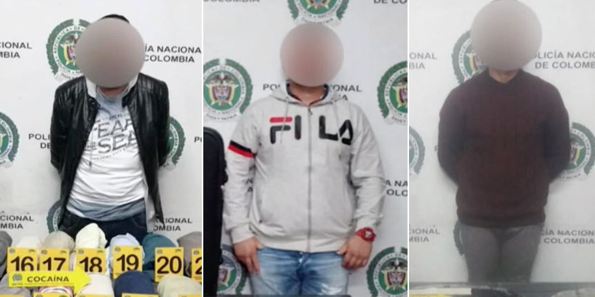 Capturan a cinco personas que pretendían llevar cocaína a España