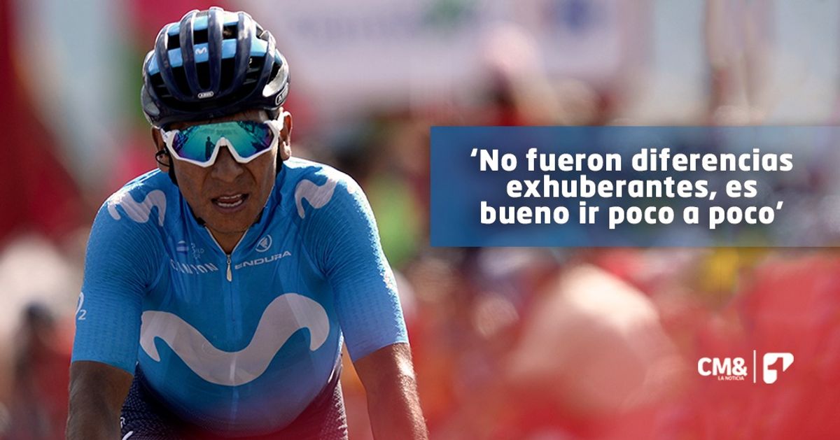 Nairo Quintana es tercero en la general de la Vuelta a España