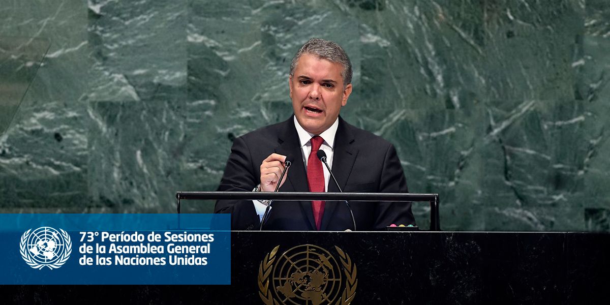Comercio y economía: algunos temas de Duque hoy en la ONU, tras la aguda tensión con Venezuela