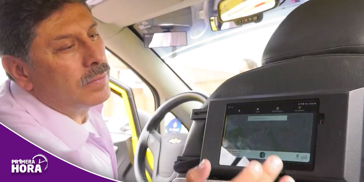 Se reactiva la implementación de tabletas para taxis en Bogotá