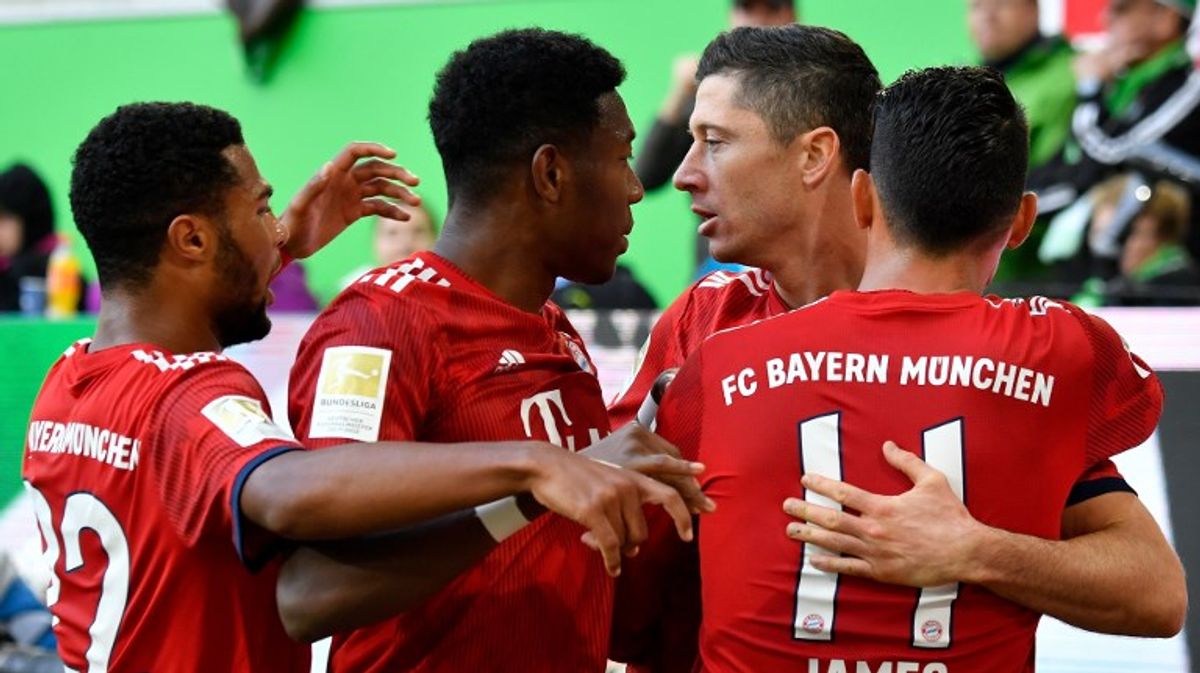 Mira el golazo que marcó James Rodríguez en la victoria del Bayern ante Wolfsburgo