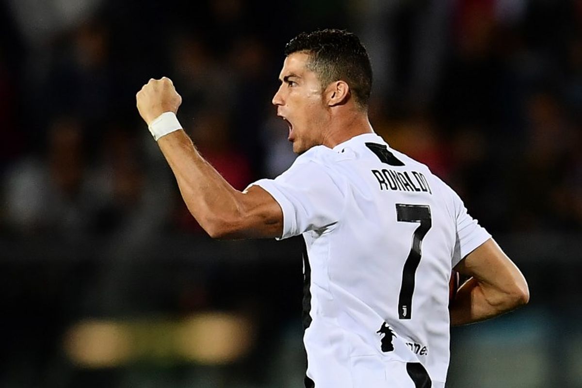 Cristiano Ronaldo le dio la victoria a la Juve con un ‘misil’ de casi 100 km por hora