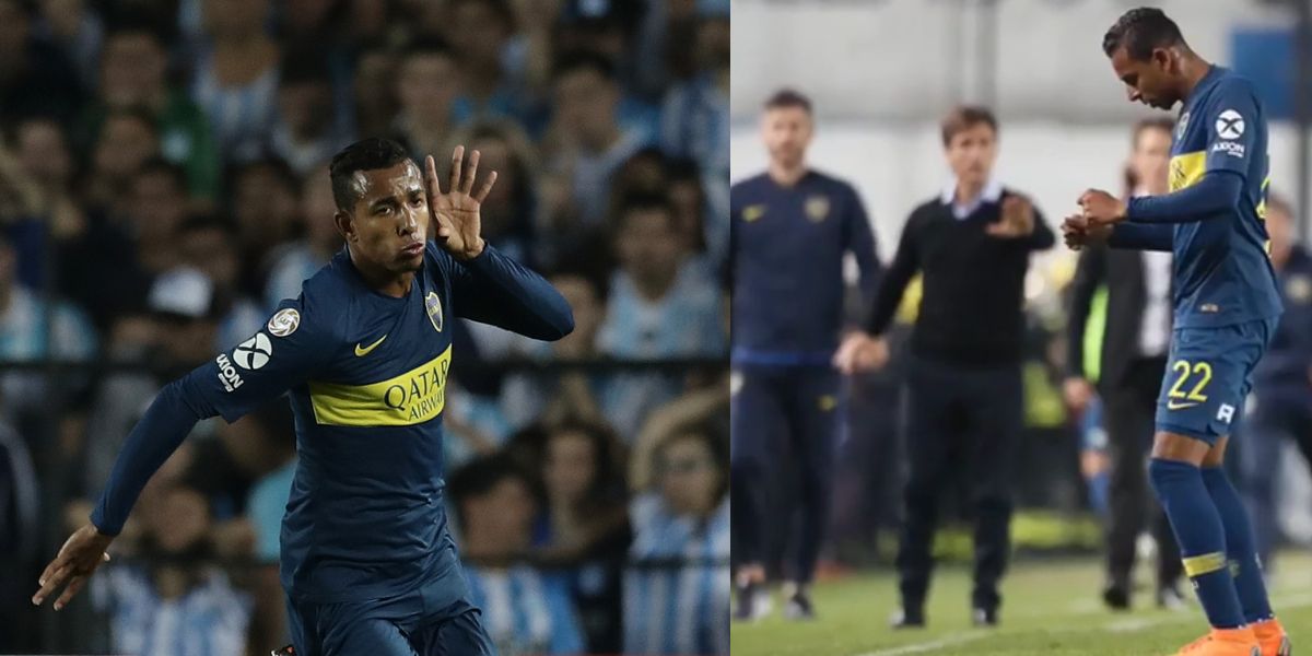 El baile del futbolista Sebastián Villa que causó polémica en Argentina