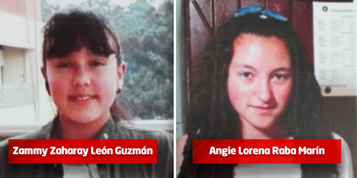 Buscan a dos menores de 13 y 14 años que huyeron de sus casas en Bogotá