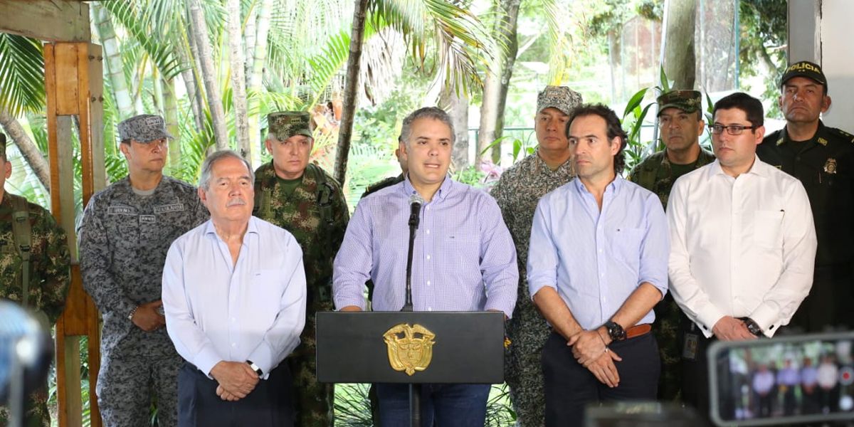 Presidente Duque partidario de extradiciones de cabecillas de organizaciones criminales en Medellín
