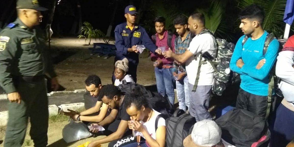 Rescatan 14 inmigrantes en el Golfo de Urabá