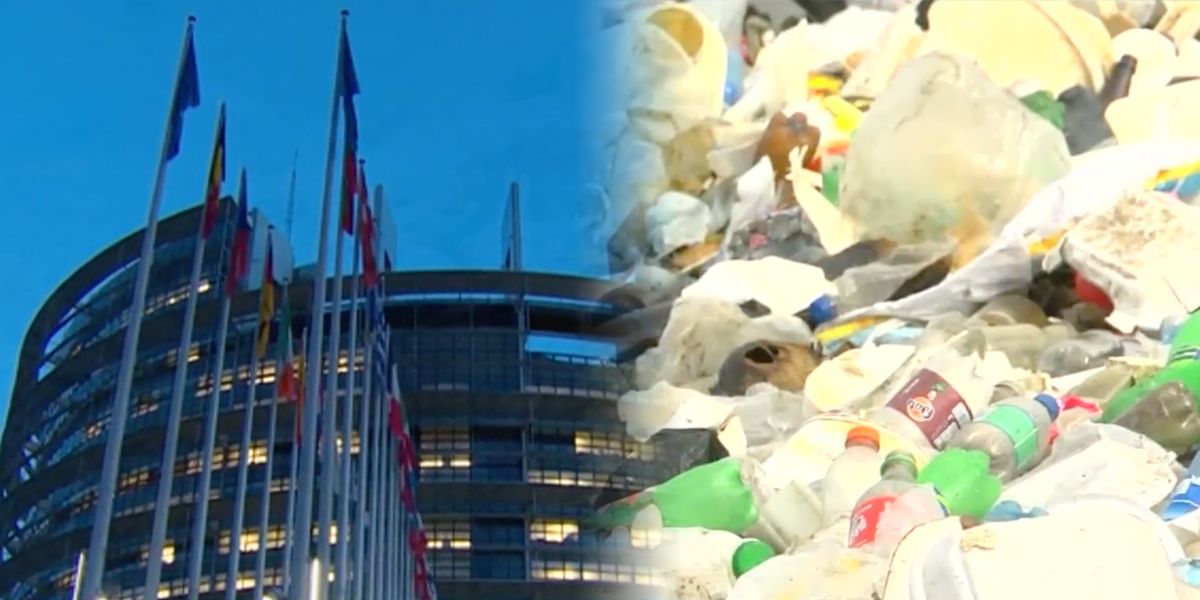 Parlamento Europeo votó a favor de prohibir el uso de elementos de plásticos de un solo uso