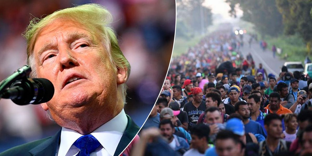 Trump considera negar asilo a caravana de migrantes