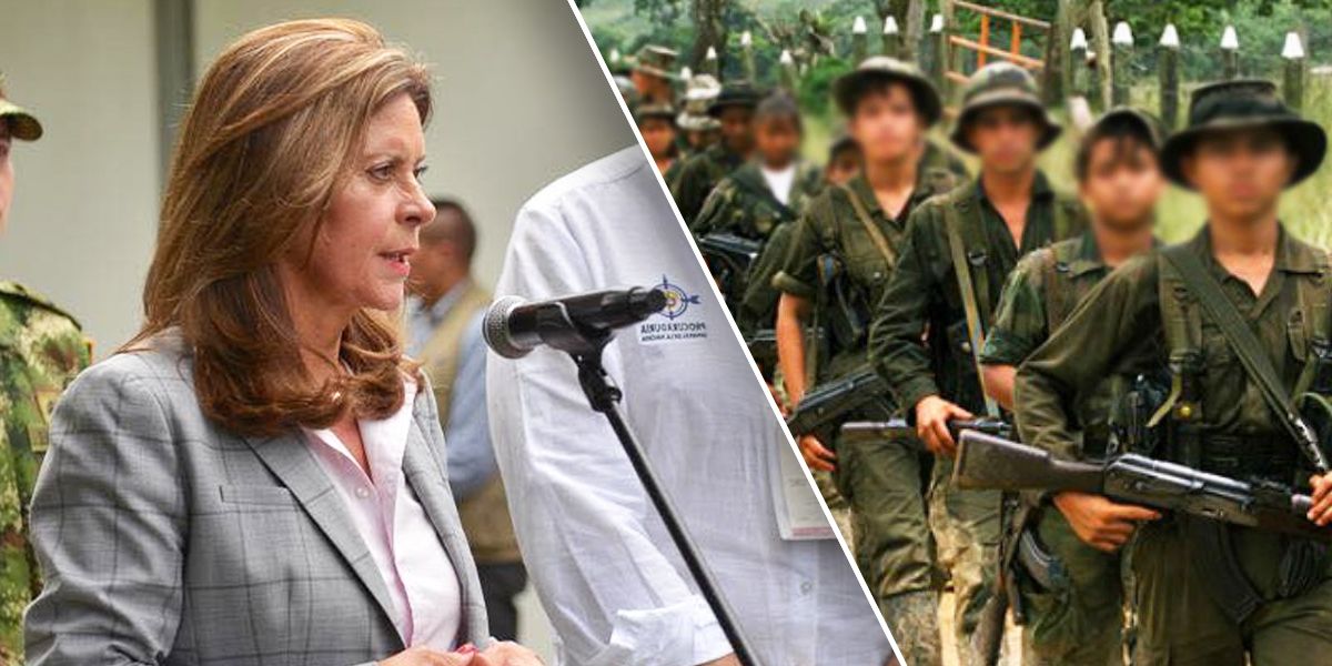 Vicepresidenta llama la atención a FARC por no entregar todos los niños reclutados  