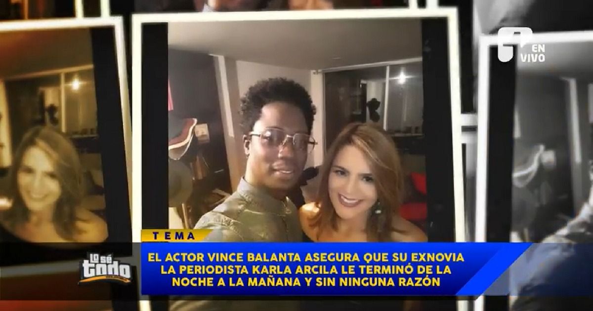 Actor Vince Balanta se habría separado de Karla Arcila por aparente caso de infidelidad