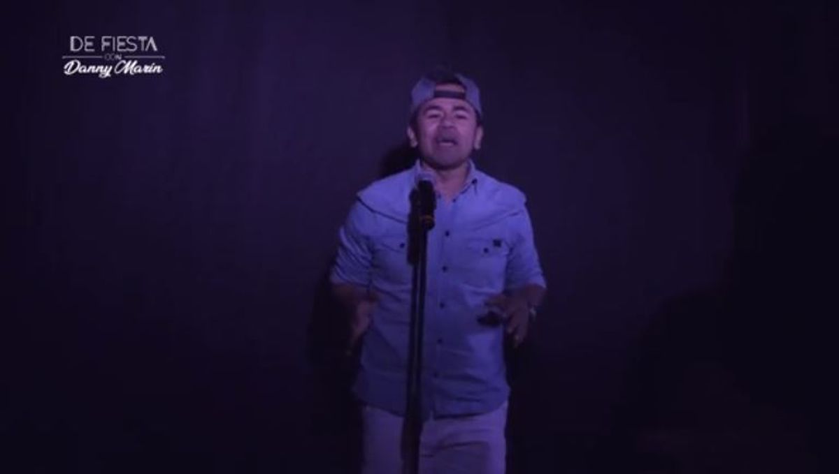 Gustavo Rodríguez le montó competencia a Los Enemigos del Ritmo con un repertorio de chistes