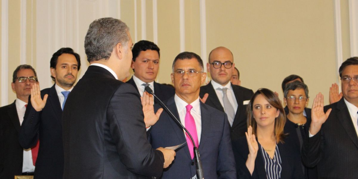 Presidente Duque posesionó al nuevo director del Invima, Julio César Aldana