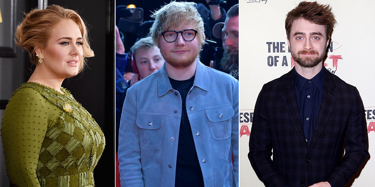 Adele, Ed Sheeran y Daniel Radcliffe, entre los jóvenes más ricos del Reino Unido