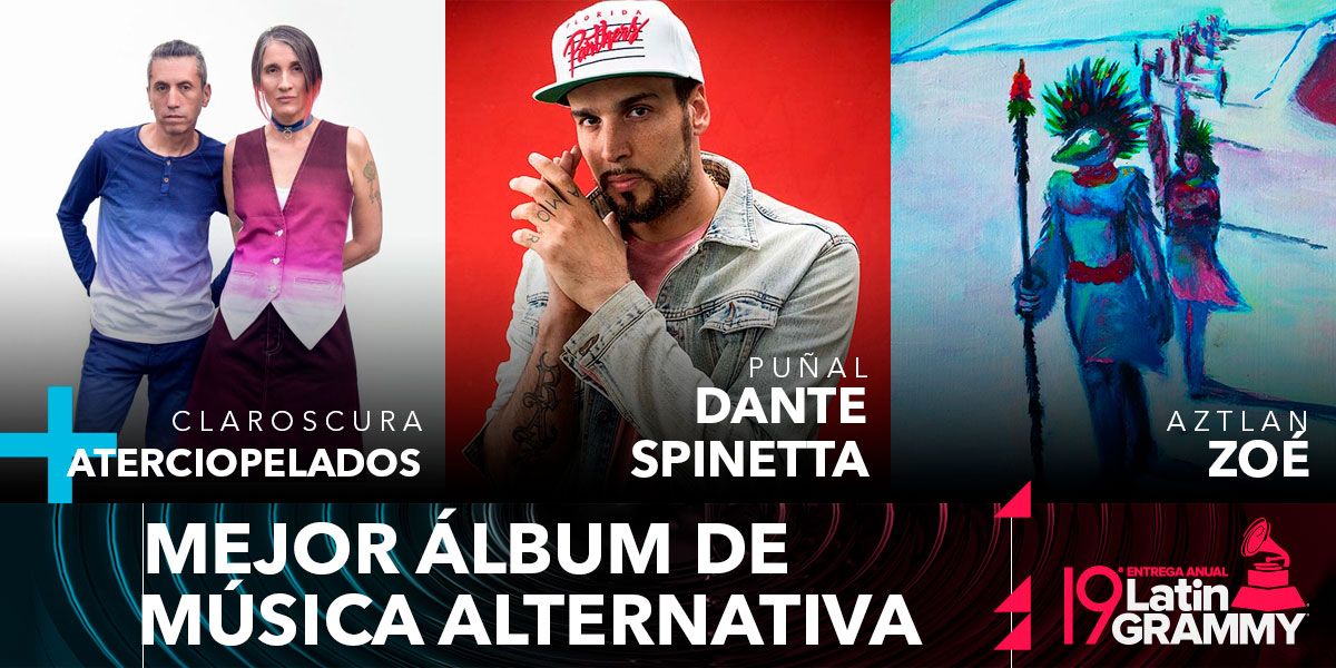 Mejor Álbum de Música Alternativa - Latin GRAMMY Awards 2018