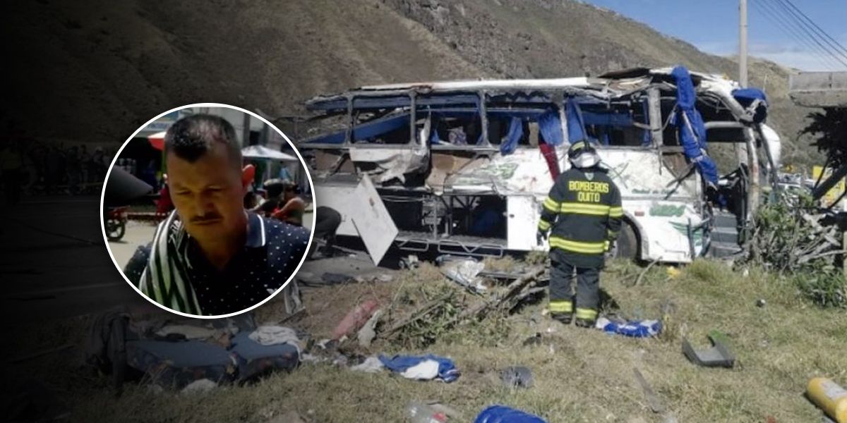Cae presunto jefe de banda del ‘Narcobús’ accidentado en Ecuador