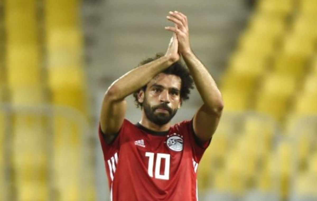 Mohamed Salah marcó un golazo olímpico con su selección