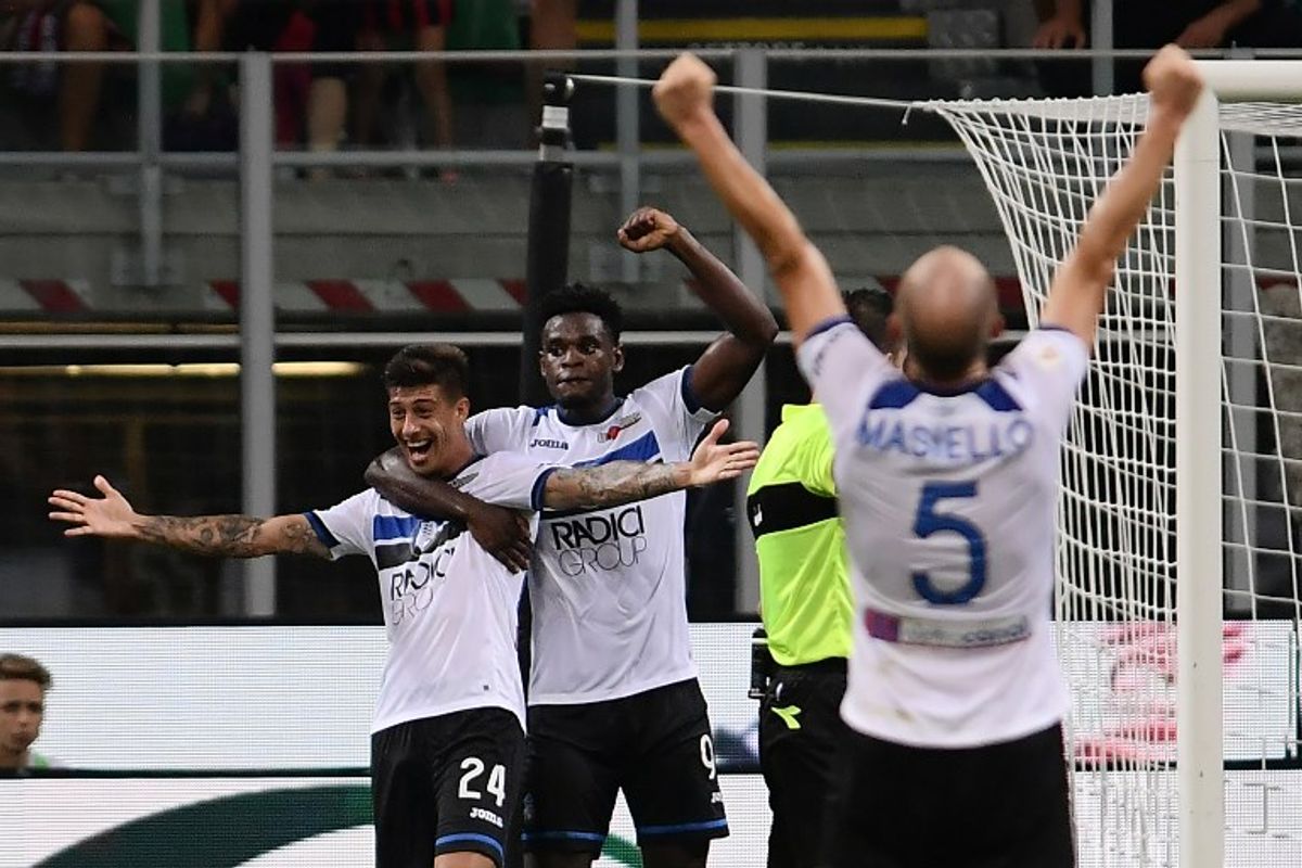 Gol de Duván Zapata en la victoria de Atalanta ante Bolonia