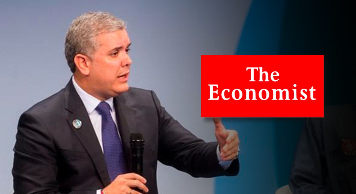 ‘Duque, sin señas de gobernar’: The Economist