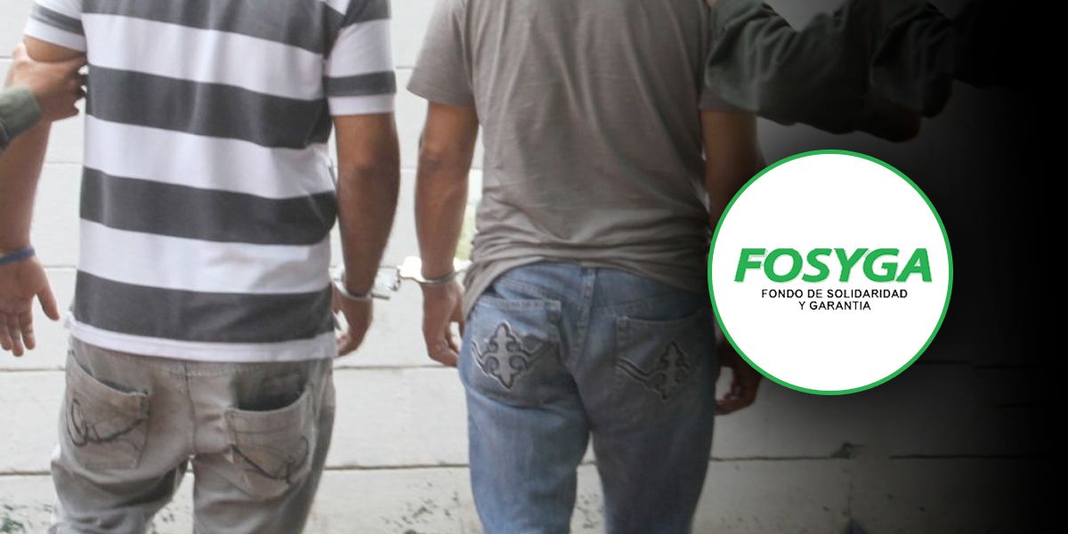Capturadas dos personas por presuntas irregularidades que llevaron a defraudar al Fosyga