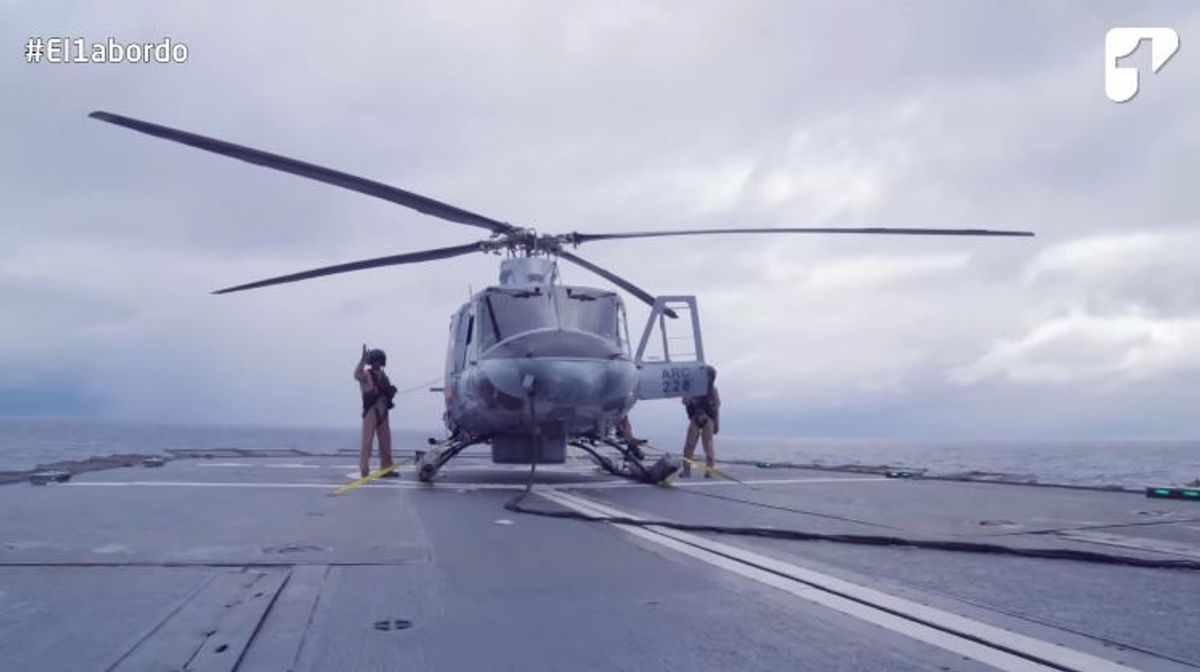helicoptero de la armada colombia expedicion a la antartida