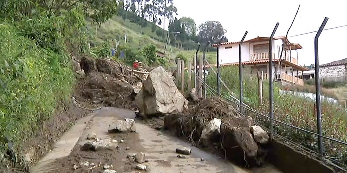 Continúan las emergencias por lluvias en Antioquia