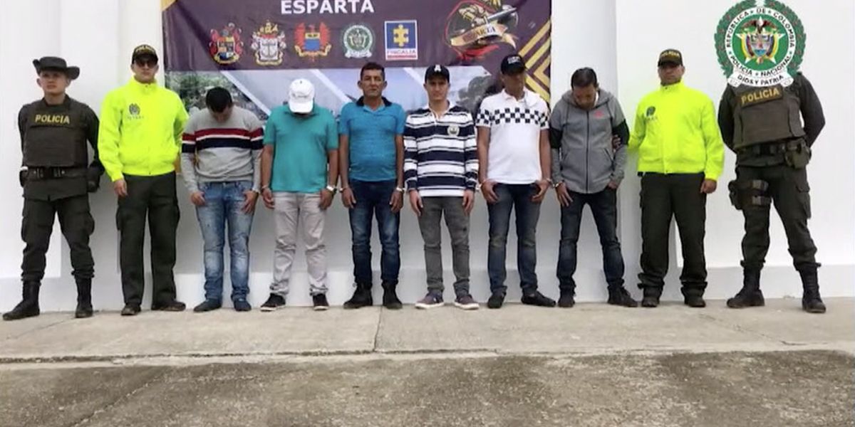Capturan 25 narcos colombianos que exportaban cocaína a EE.UU. y Europa