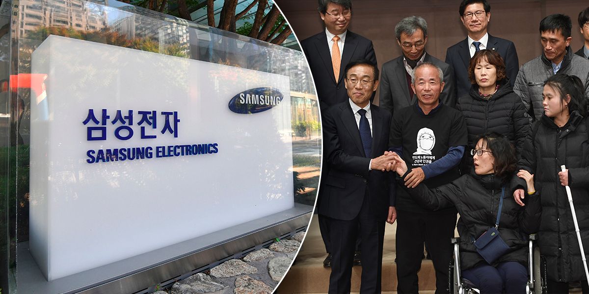 Samsung se disculpa por causar cáncer y otras enfermedades a sus empleados