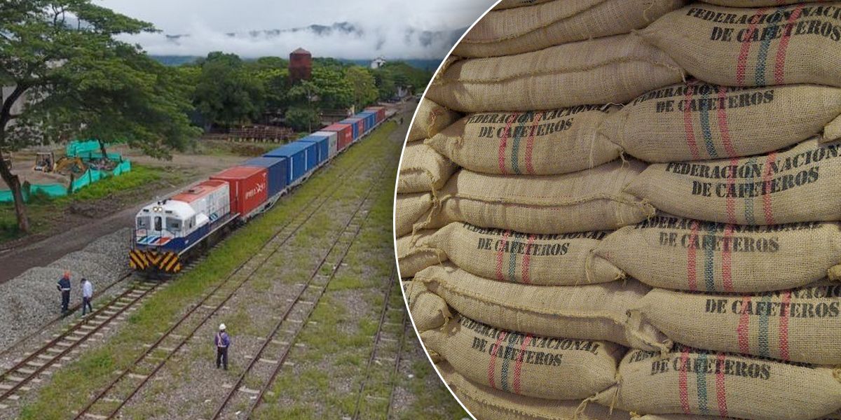 Realizarán primer envío de café por tren desde Caldas hacia el puerto de Santa Marta