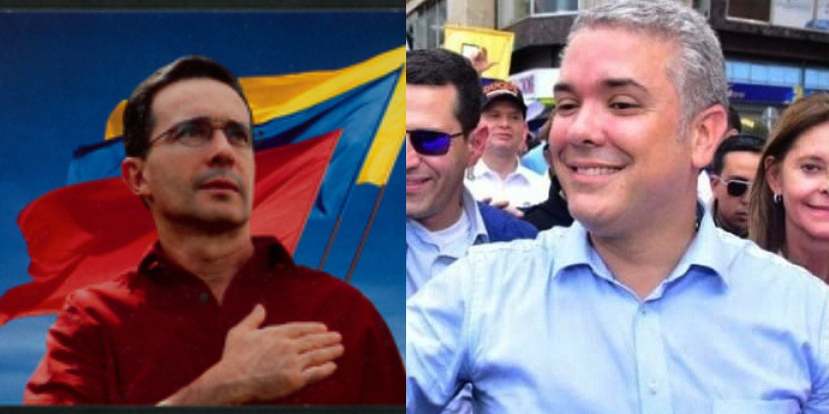 Fuertes críticas a Iván Duque por publicar una foto en donde “imita” a Álvaro Uribe