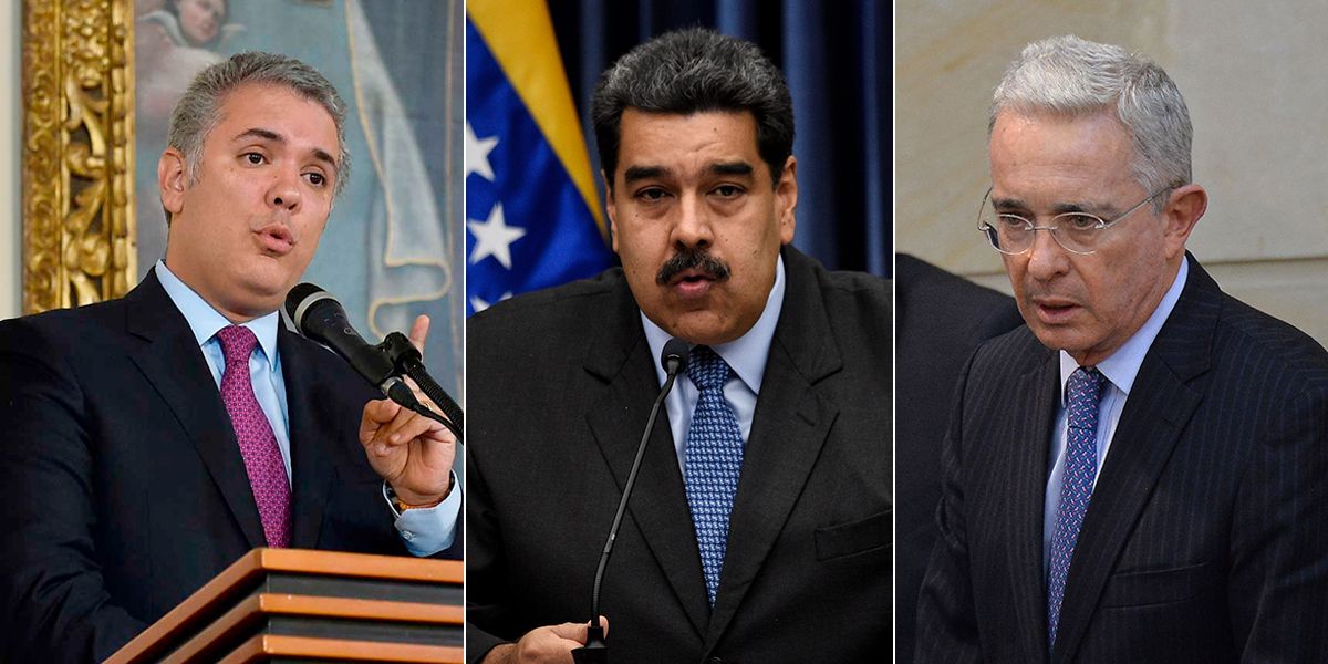 Uribe valora denuncias de Duque contra Maduro en primeros 100 días como presidente