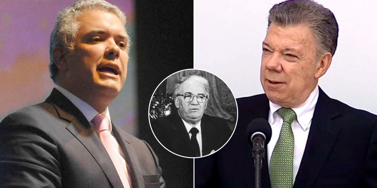 Duque y Santos lamentan muerte de expresidente Belisario Betancur