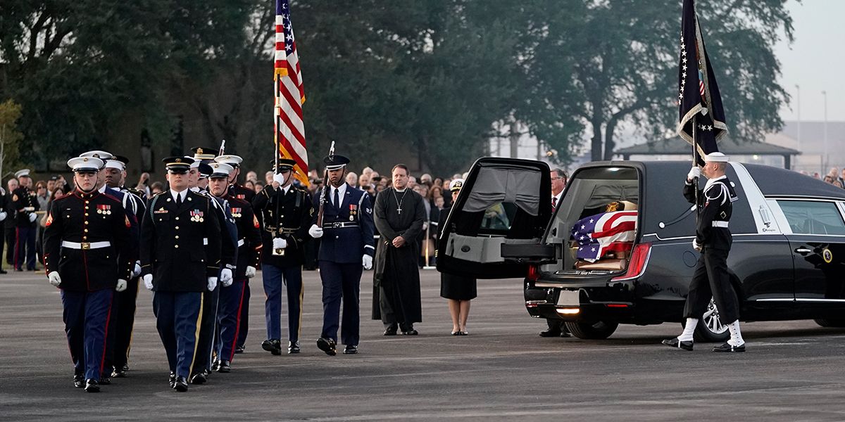 EUA le da el último adiós al expresidente George H. W. Bush