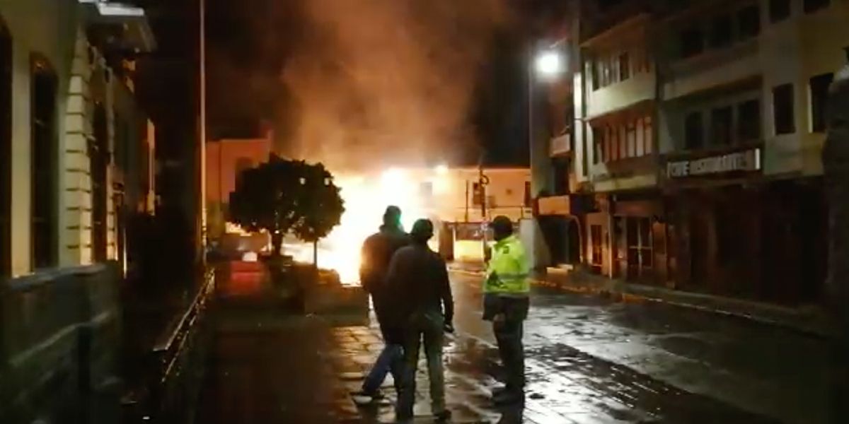 Disturbios en Universidad de Nariño en Pasto, paralizaron la ciudad