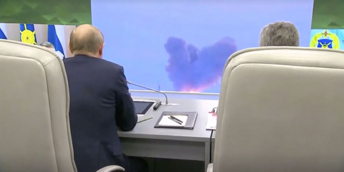 Putin preside el ensayo del nuevo misil hipersónico ruso Avangard