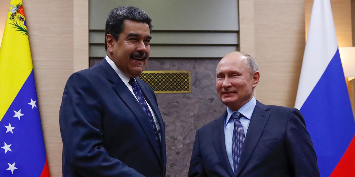Nicolás Maduro logró el respaldo político de Vladímir Putin