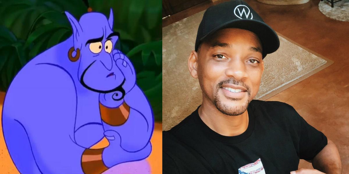 Publican la primera imagen de Will Smith como el genio de ‘Aladdin’, ¿les gusta?