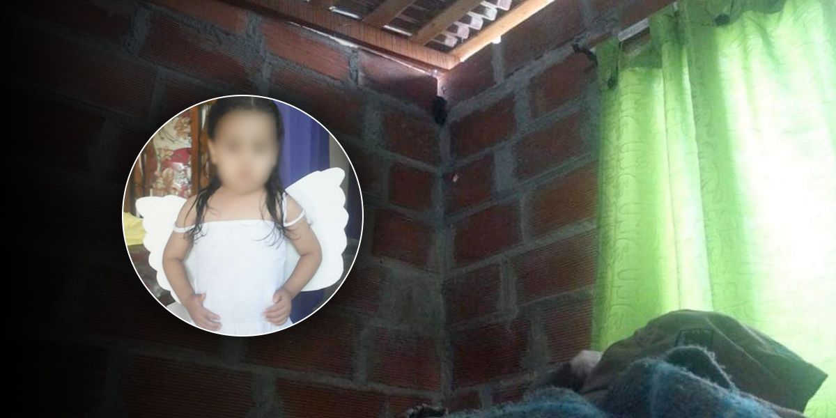 Menor de cuatro años resultó herida por una bala perdida en Medellín