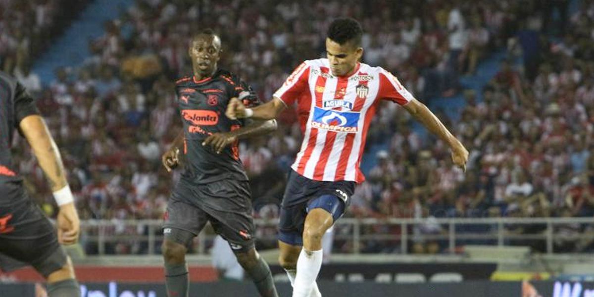 Junior golea 4-1 al Independiente Medellín en final de ida en Barranquilla