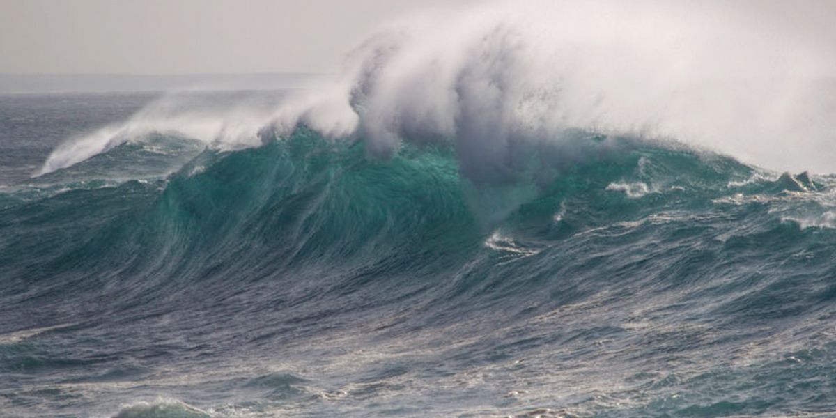 Alerta en las playas del Atlántico por fuerte oleaje