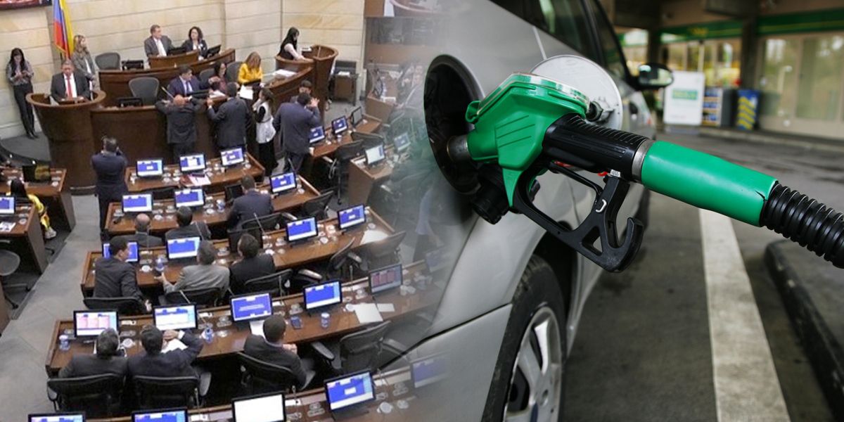 Congreso deberá establecer pautas para fijar sobretasa a la gasolina