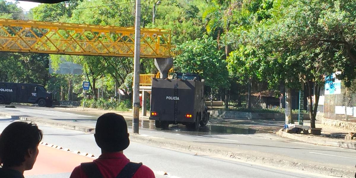 Por disturbios, evacuada Universidad de Antioquia