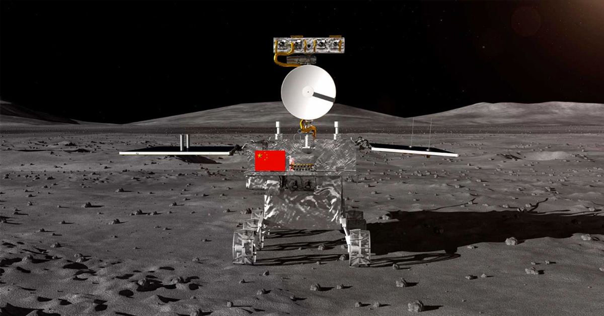 Vehículo que transportaba sonda espacial ya inició fase de exploración en la cara oculta de la Luna