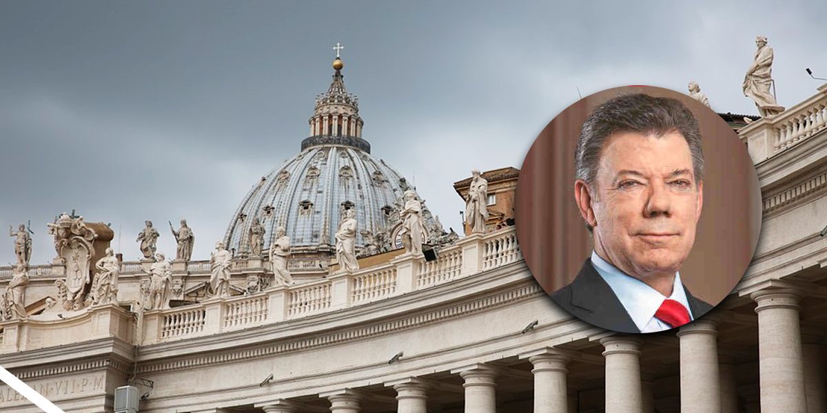 Vaticano desmiente que Juan Manuel Santos tenga dinero en su ‘banco’