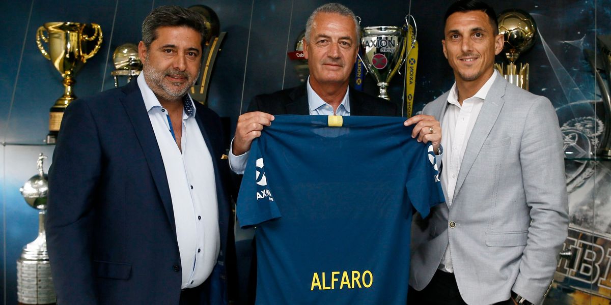 Gustavo Alfaro fue presentado como nuevo técnico del Boca Juniors