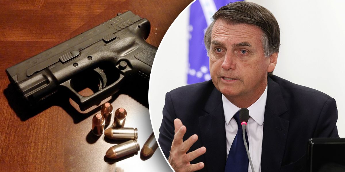Jair Bolsonaro firma decreto que facilita posesión de armas de fuego en Brasil